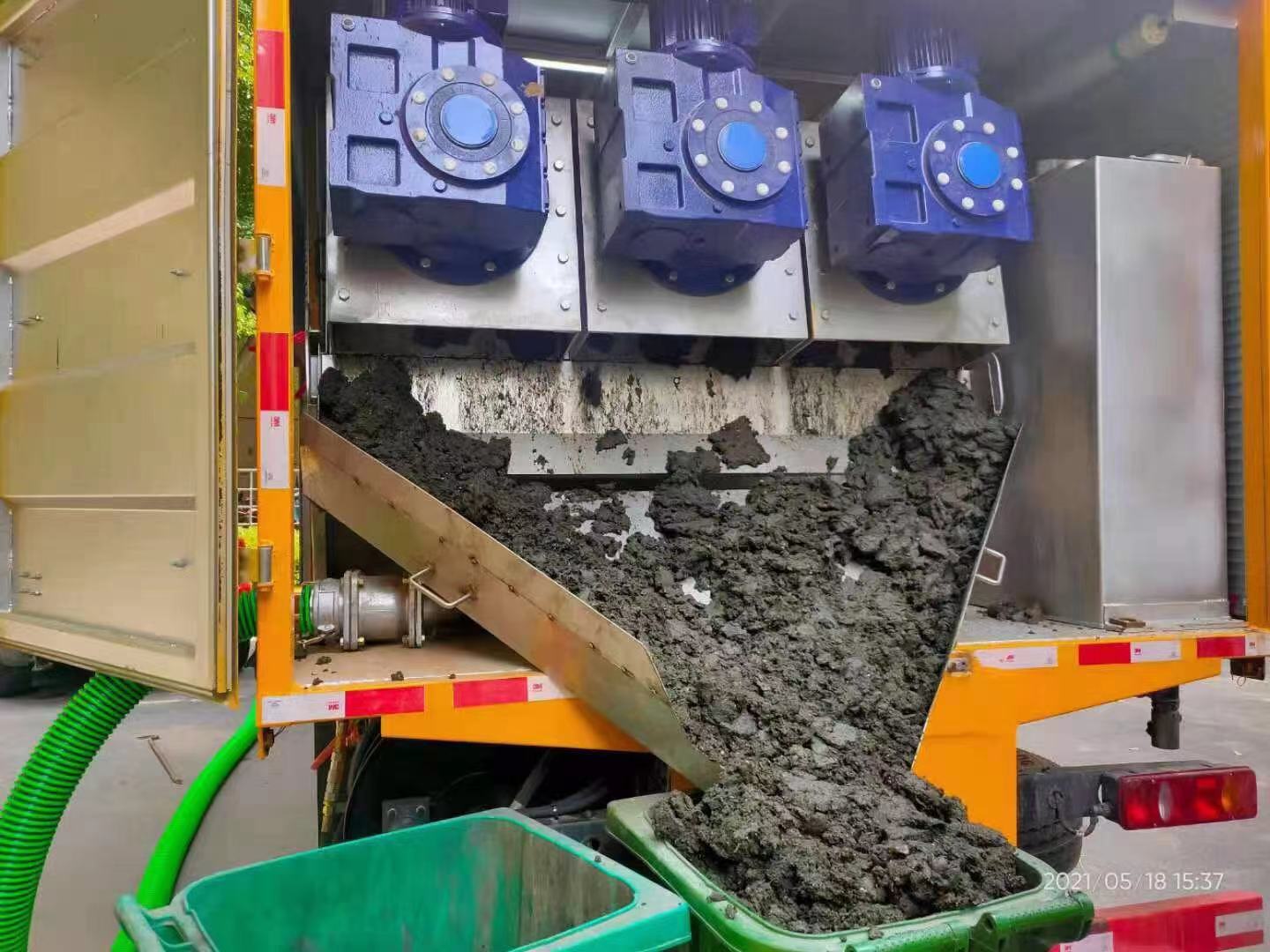 隆化化粪池清掏城市维护站-泥浆净化干湿分离处理